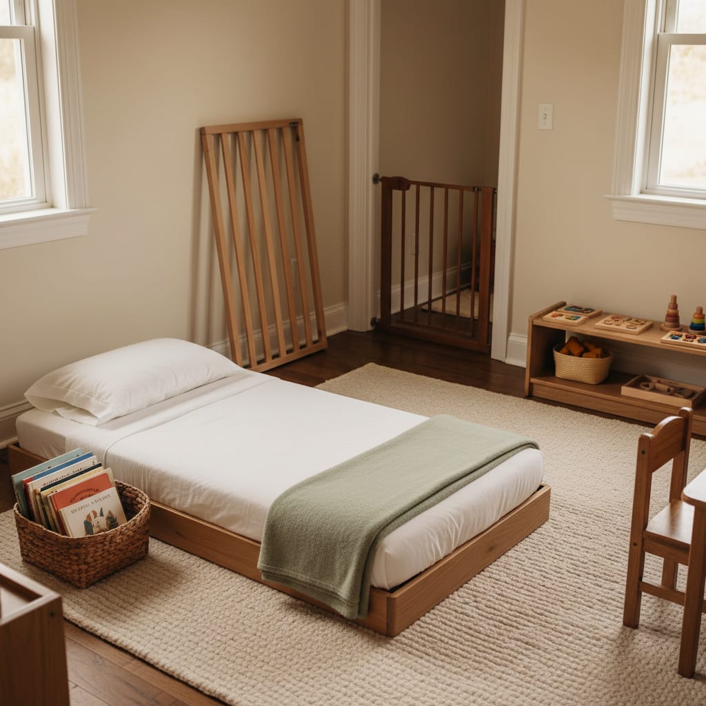 Crib to Floor Bed Transition: A Two-Week Plan