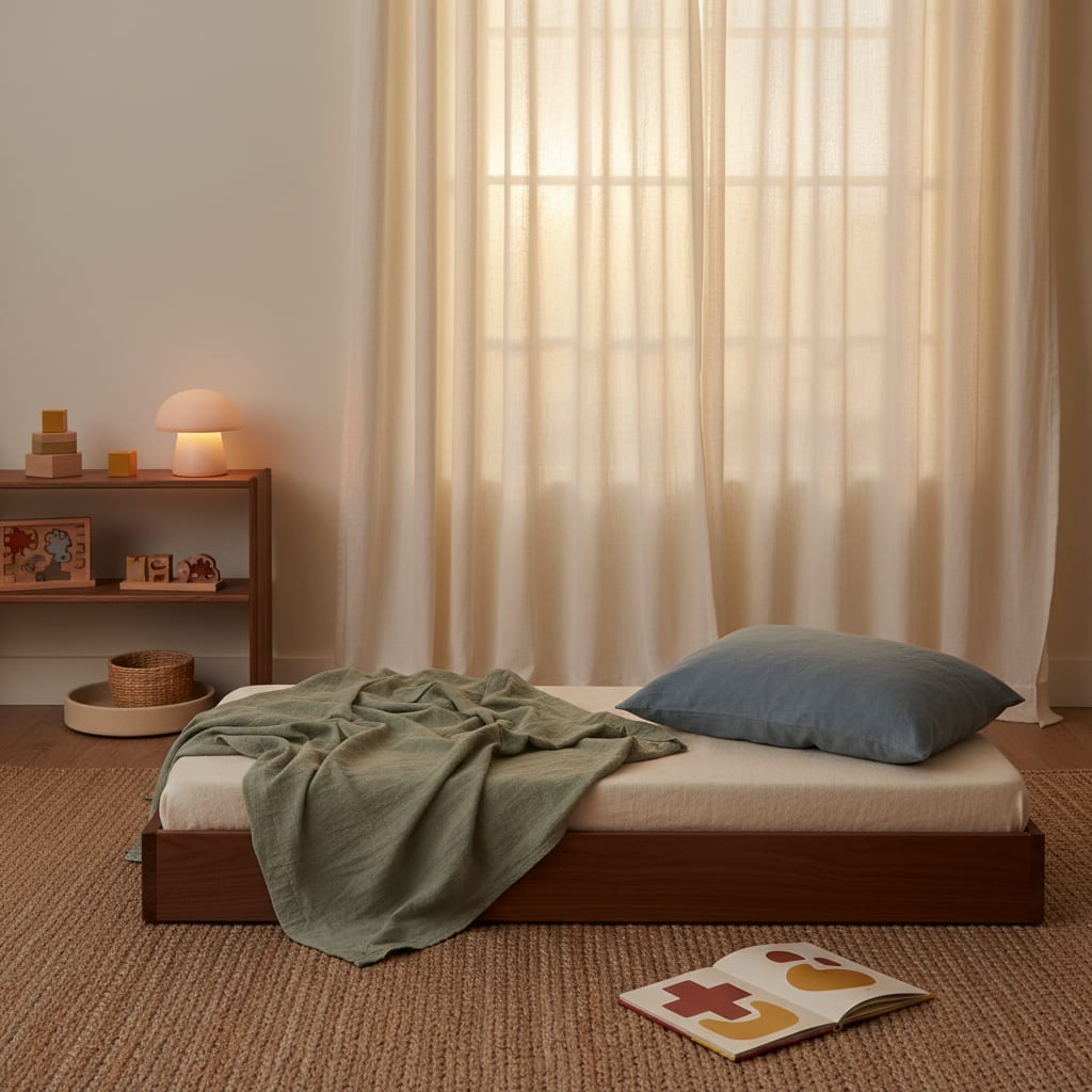 Floor Beds and Independent Sleep: A Montessori Guide