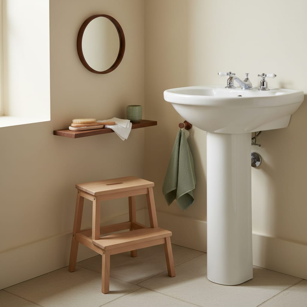 Montessori Bathroom Setup: A Self-Care Station That Works