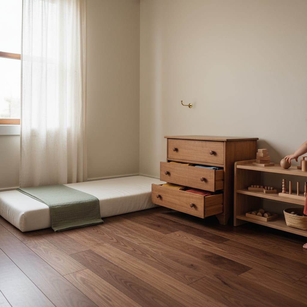 A Montessori Bedroom on a Budget: What Matters