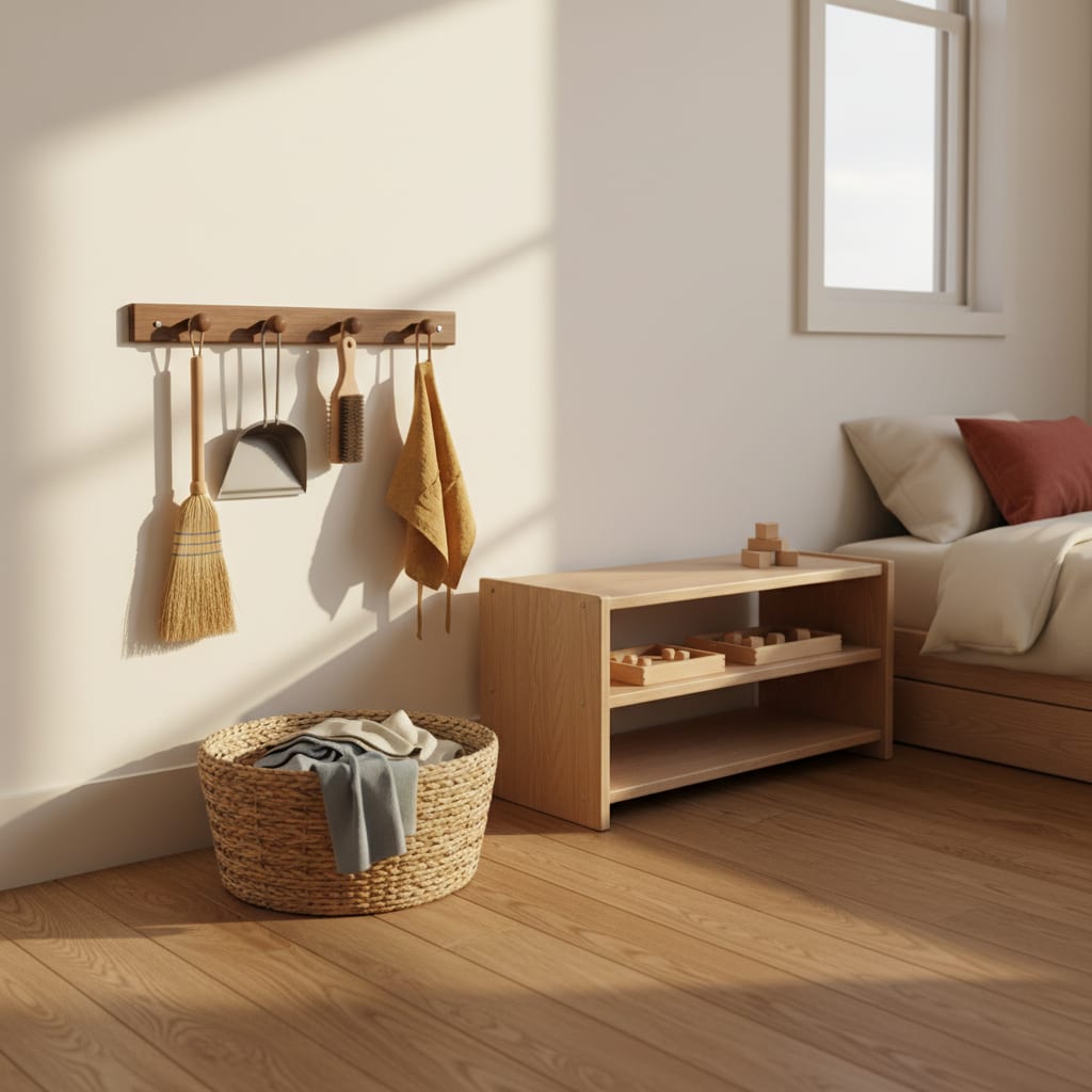 Montessori Chores by Age: What Kids Can Really Do