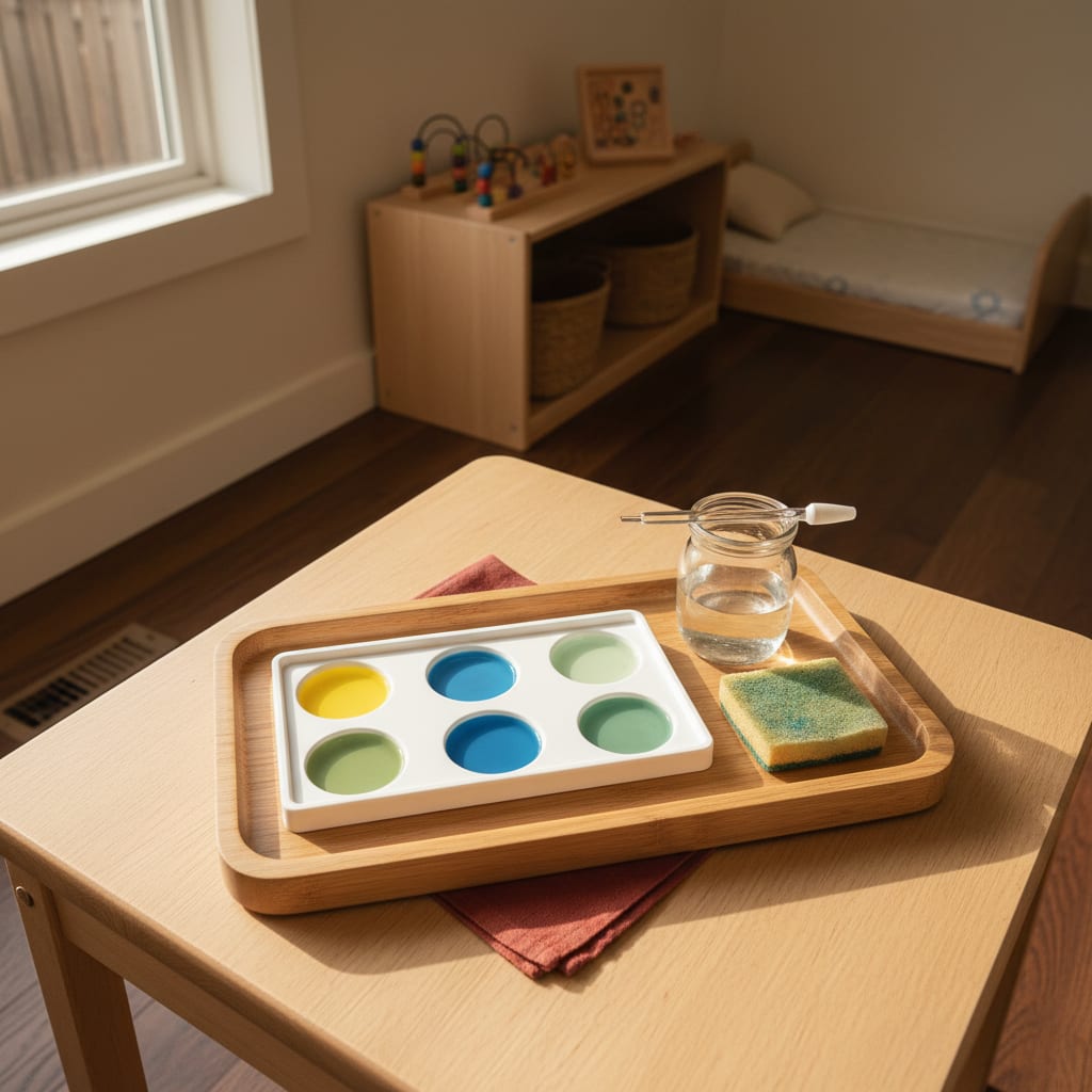 4 Montessori Color Mixing Activities
