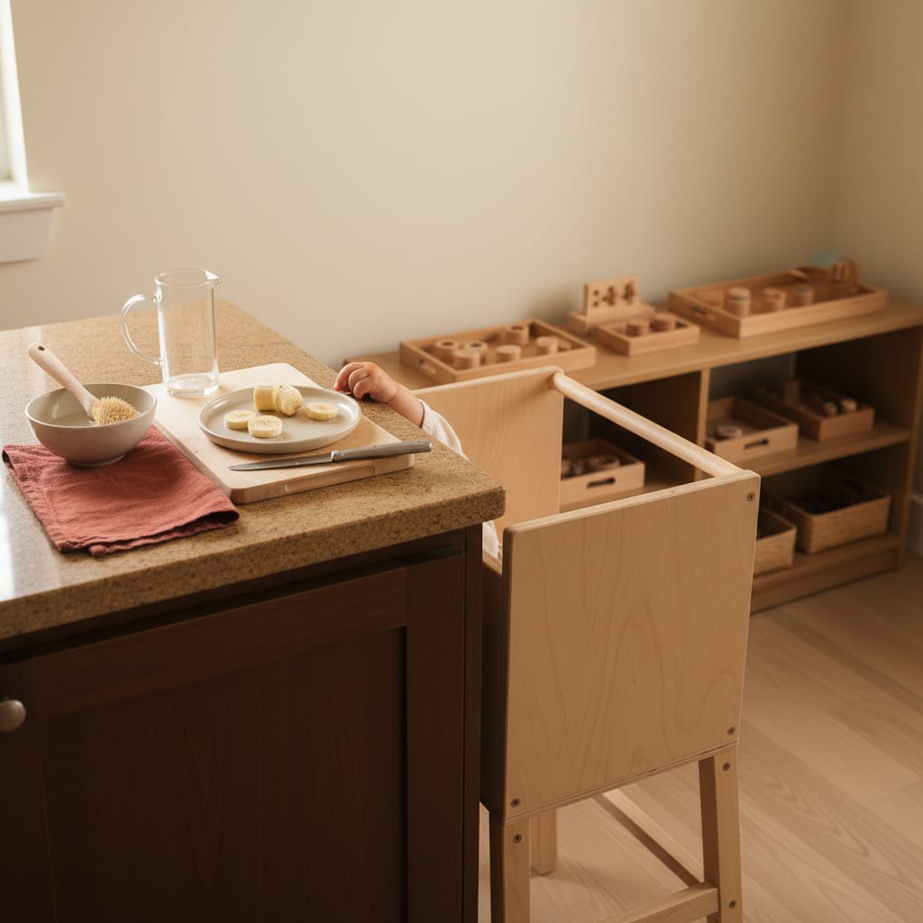 Montessori Kitchen for Toddlers: Setting One Up