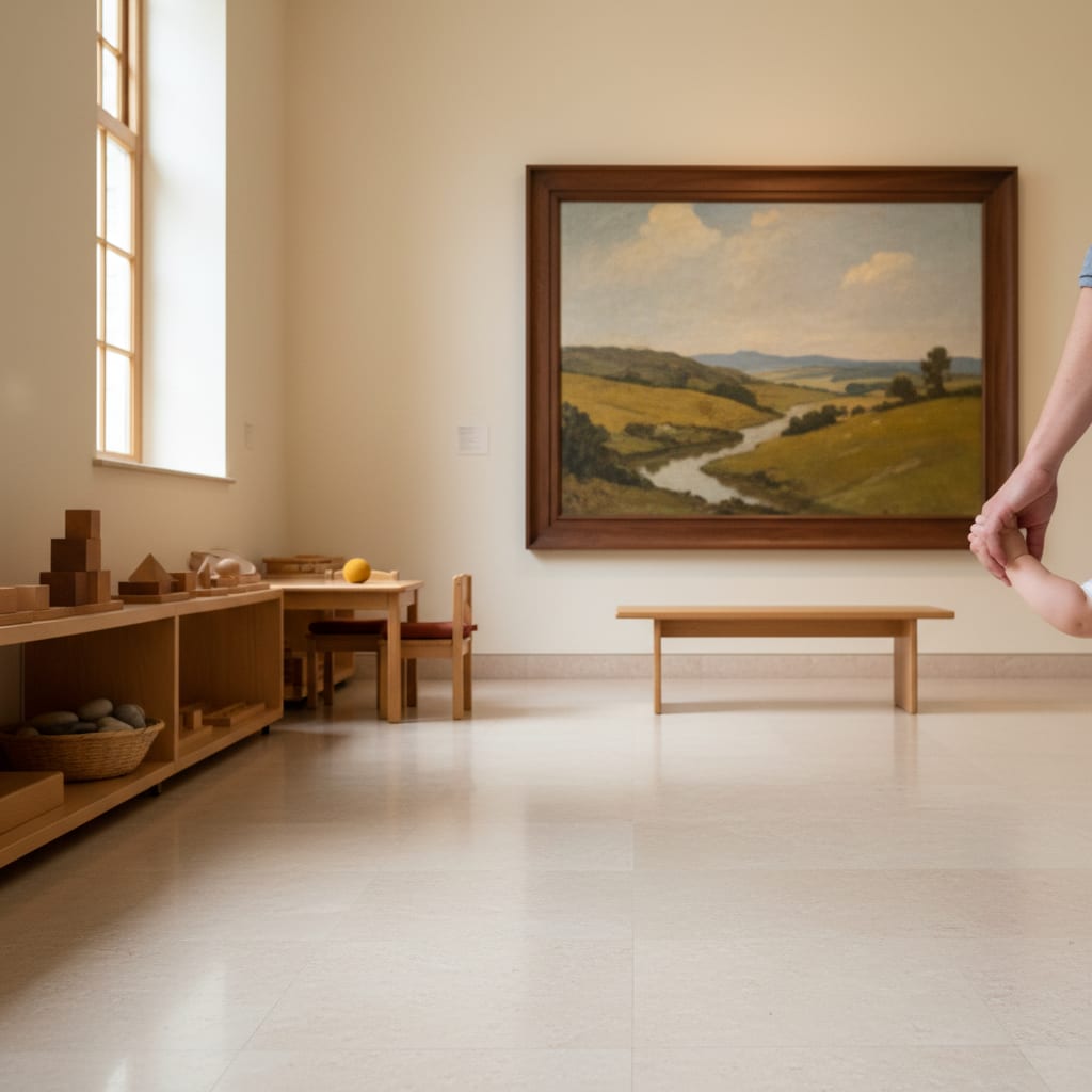 Museum Trips With Toddlers, the Montessori Way