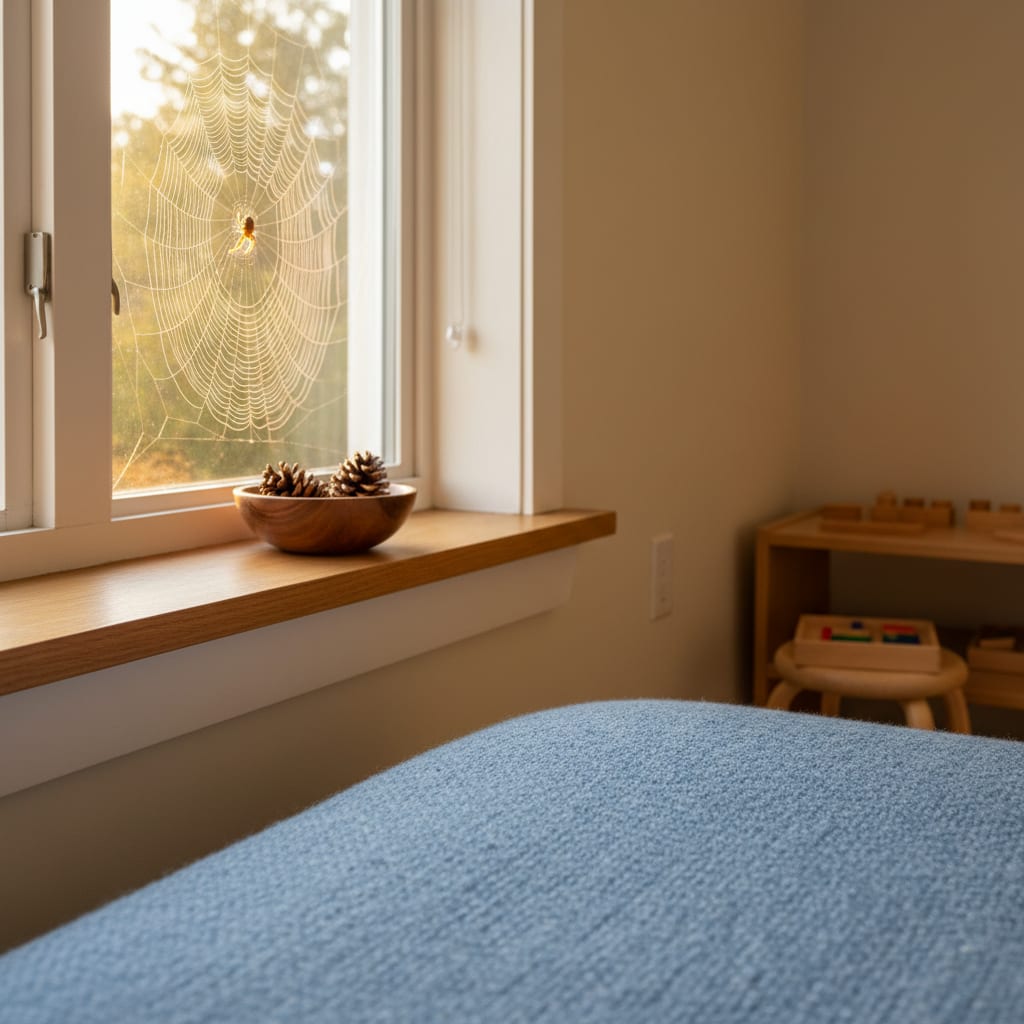 Spider in the Bedroom: A Montessori Way to Settle a Toddler