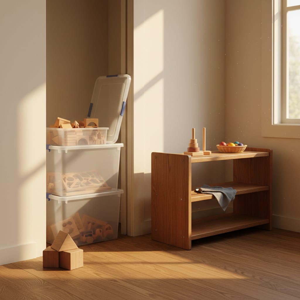 Toy Rotation System: How to Keep One Going