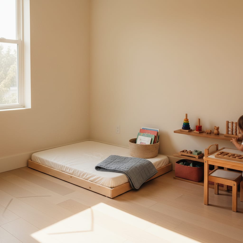 Floor Bed for Toddlers: When to Switch (Montessori Guide)